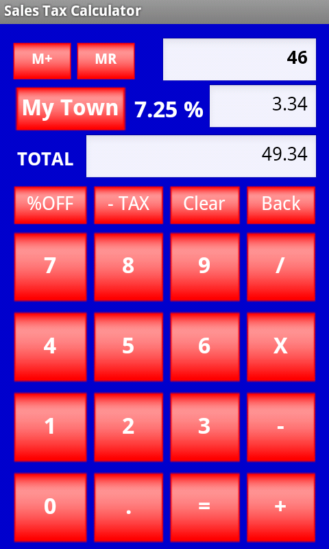 Sales Tax Calculator Amazon Appstore For Android