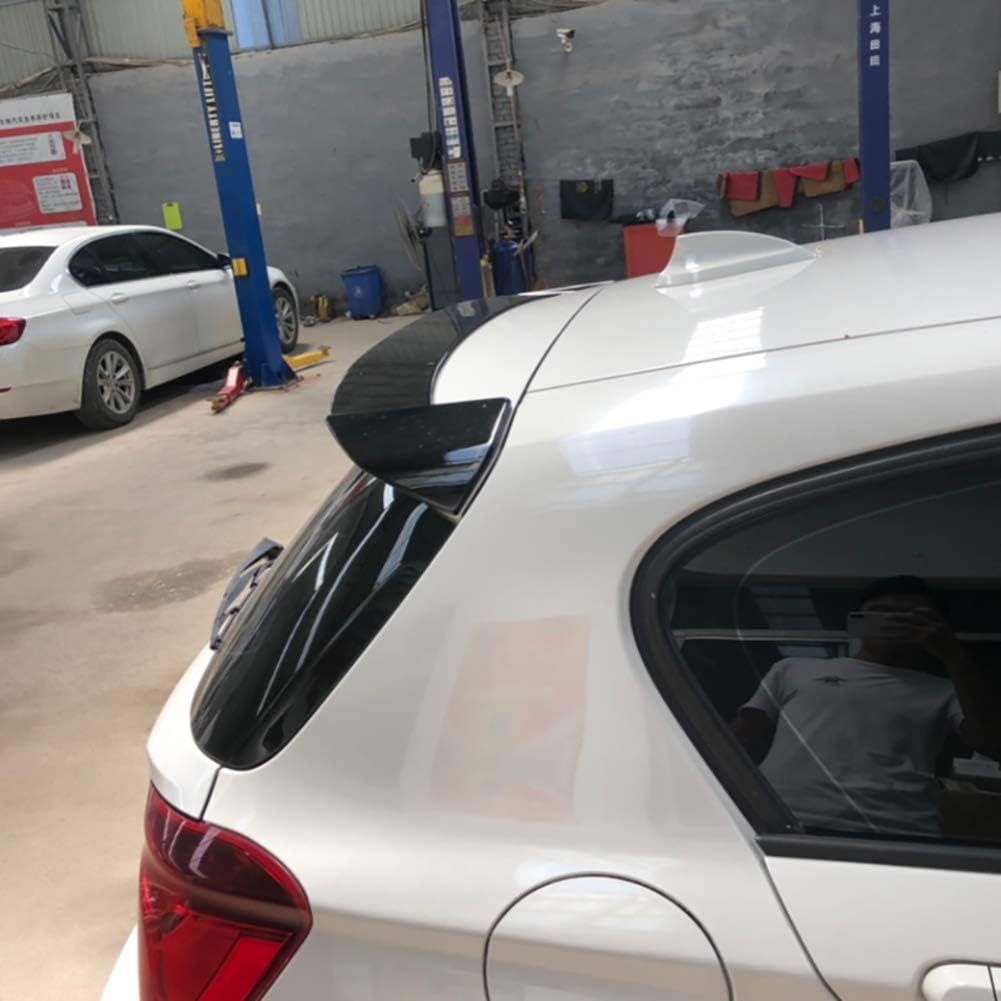 10JQK Suitable For 1 Series F20 Hatchback ABS Spoiler 116I 118I 125I M135I 120I Rear Wing 12-18,Black