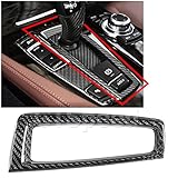 GTSpeed Made for BMW F10 F11 5-Series Carbon Fiber Gear Shifter Shift Surround Cover (MAKE SURE YOUR FACTORY SHIFTER LOOKS LIKE PICTURED)