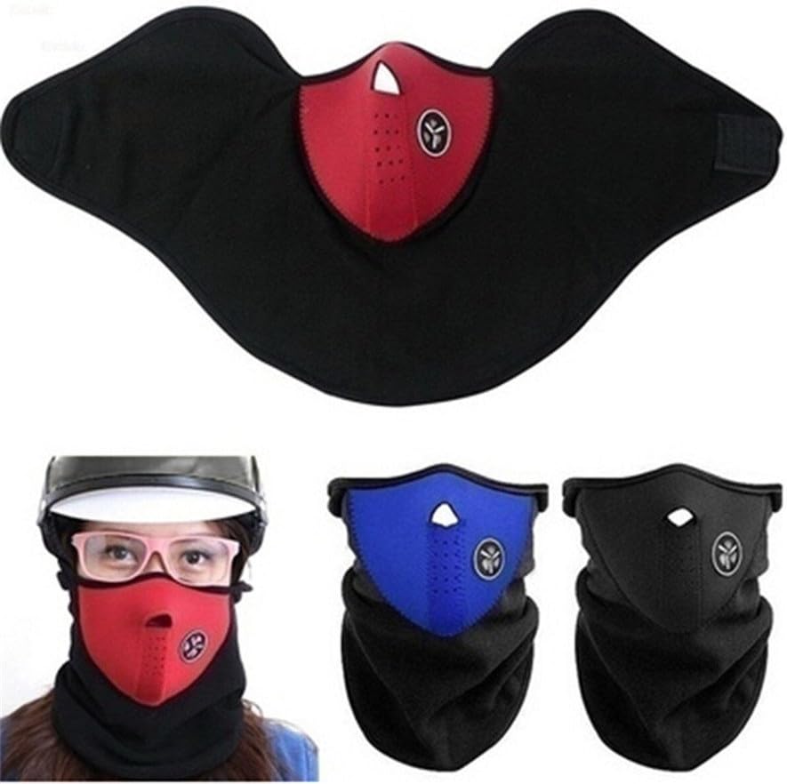 ODN Unisex Dustproof Windproof Warm Neck Outdoor Sports Face Mask For Bicycle Motorcycle