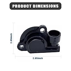 leediga 1 PC Car Throttle Position Sensor, Replace