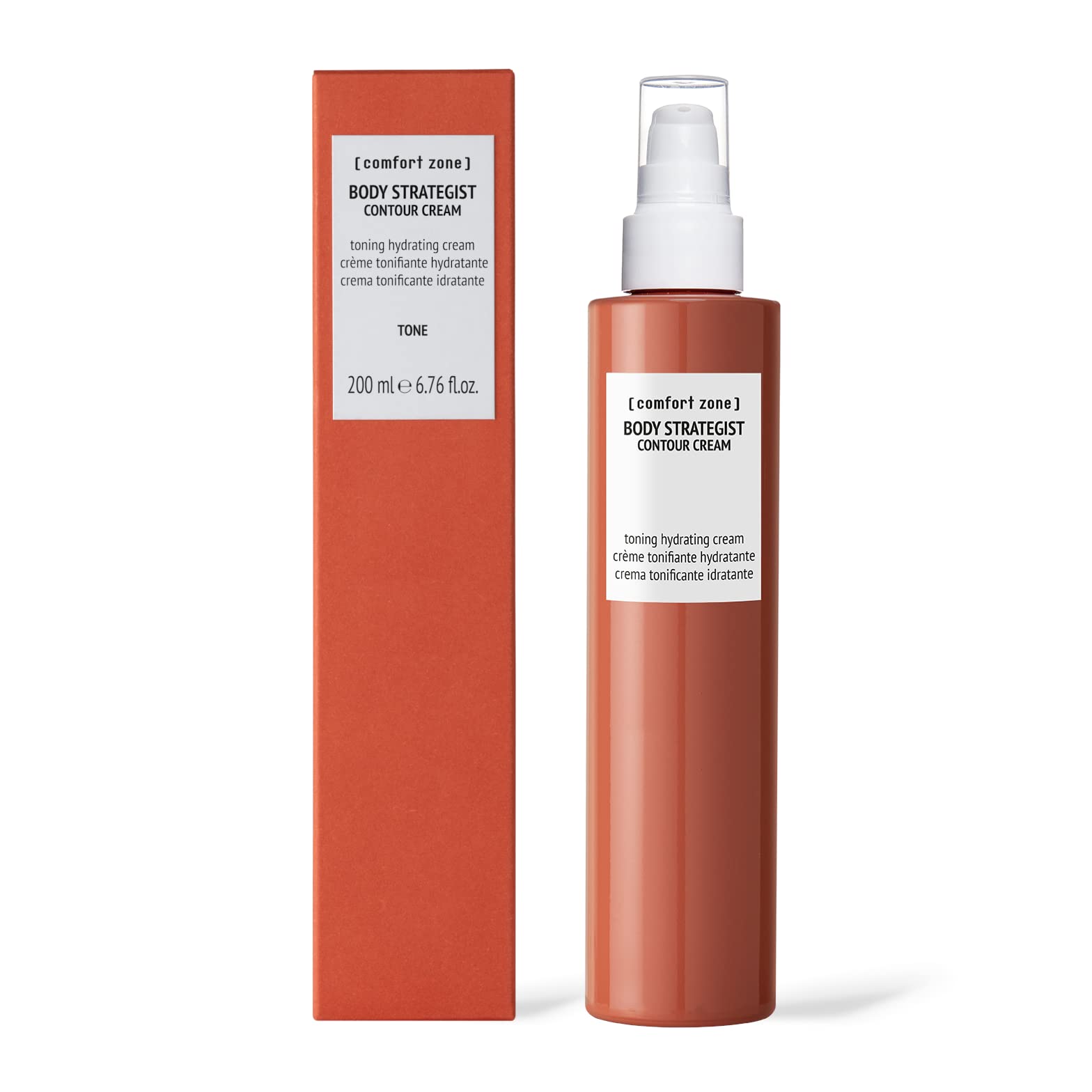 Comfort Zone - Body Strategist Contour Cream, 200ml, Toning & Hydrating Body Cream for Firmer Skin