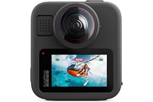 GoPro MAX2 - Waterproof 360 + Traditional Action Camera with Touch Screen, Spherical 8K Video, 29MP 360 Photos, Easy Replacea
