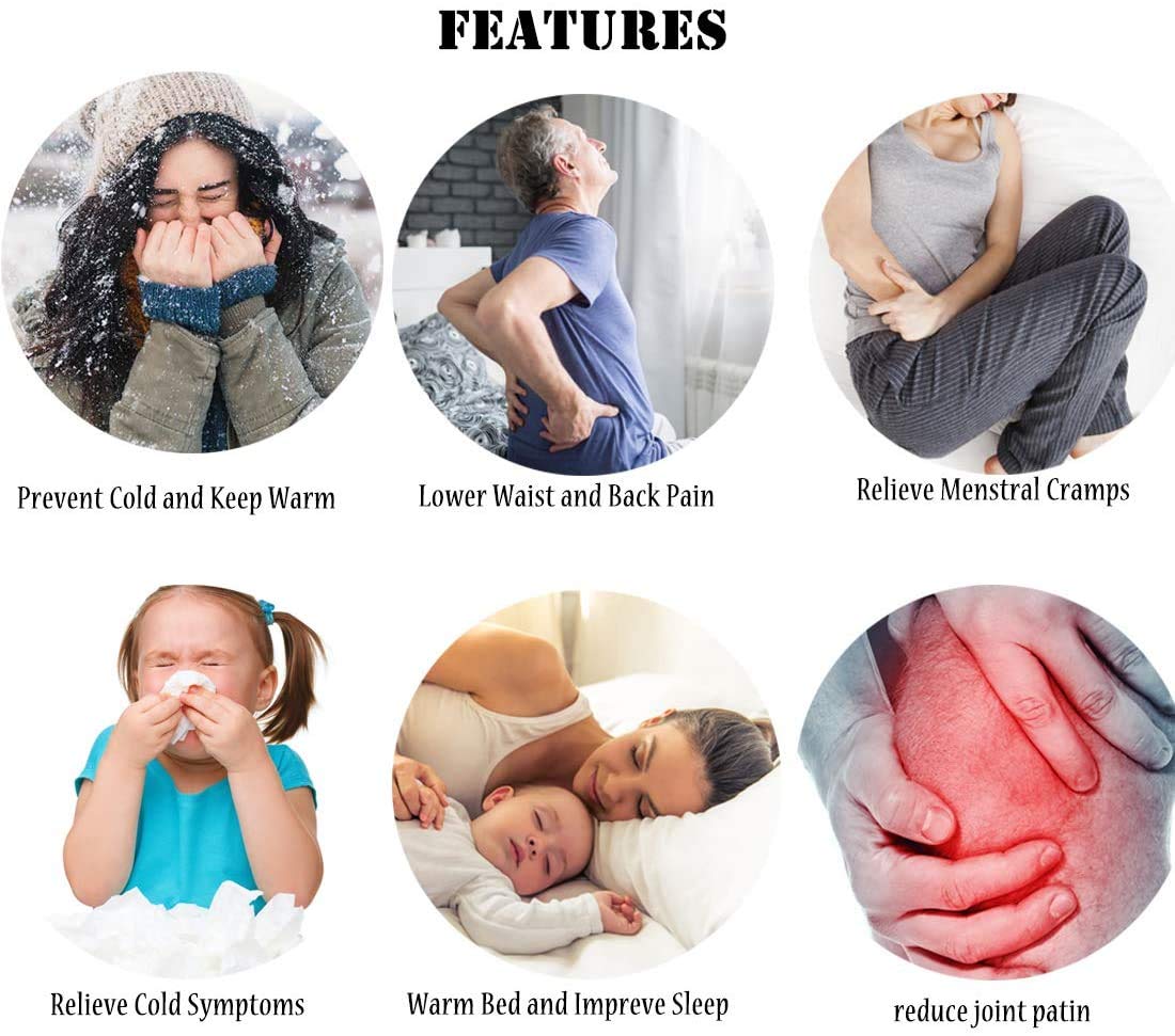 Hot Water Bottle with Soft Cover - 2.0L Large - Classic Hot Water Bag for Pain Relief, Neck and Shoulders, Feet Warmer, Menstrual Cramps, Hot and Cold Therapy - Great Gift for Women and Girls