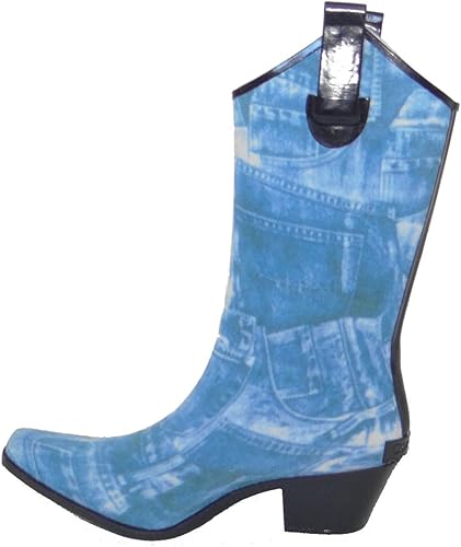 blue jean boots amazon