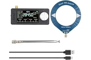 0.5-108mhz for MINI Radio, Pocket SI4732 Shortwave Radio Receiver with Portable Loop Antenna, for DSP Chip Full-Band Broadcas