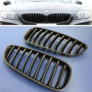 Amazon.com: Front Kidney Grille Grill FOR BMW 2009-13 E89 Z4 2D Coupe Piano/Gloss Black: Automotive