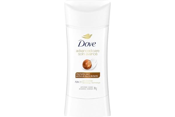 Dove Advanced Care Antiperspirant Deodorant for Women Shea Butter Scent with Pro-Ceramide Technology for Soft, Resilient Skin