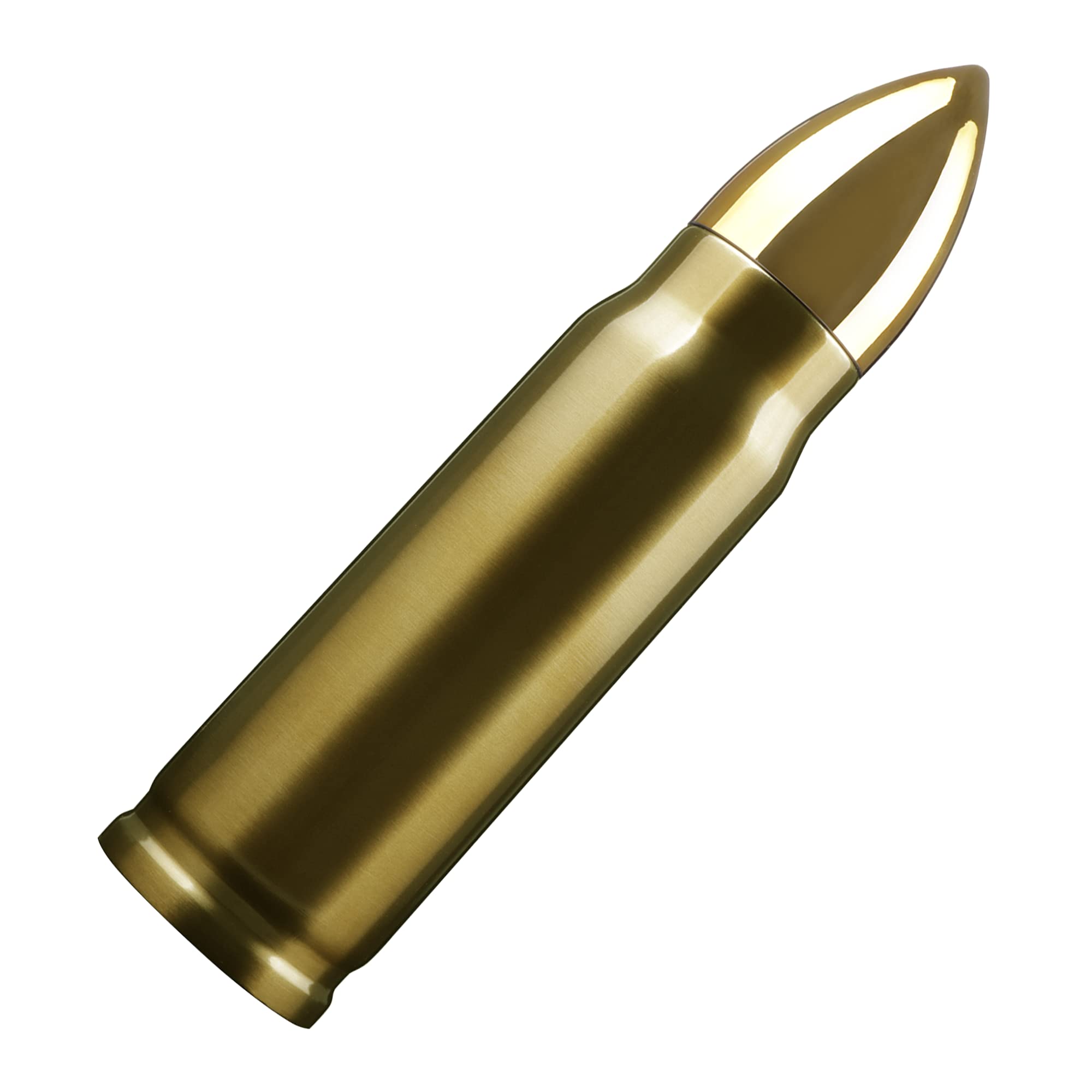 Goetland 304 Stainless Steel 17.6 oz Bullet Water Bottle Bullet Tumbler Cup Vacuum Insulated Tumbler Travel Mug Flask No Logo Gold