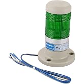 BAOMAIN 110V AC Industrial Continuous Signal Tower Light LTP-502T Green | AC 110V Green LED Continuous Warning Lamp &amp; LTP-502T Safety Alarm Beacon For Factory Machinery