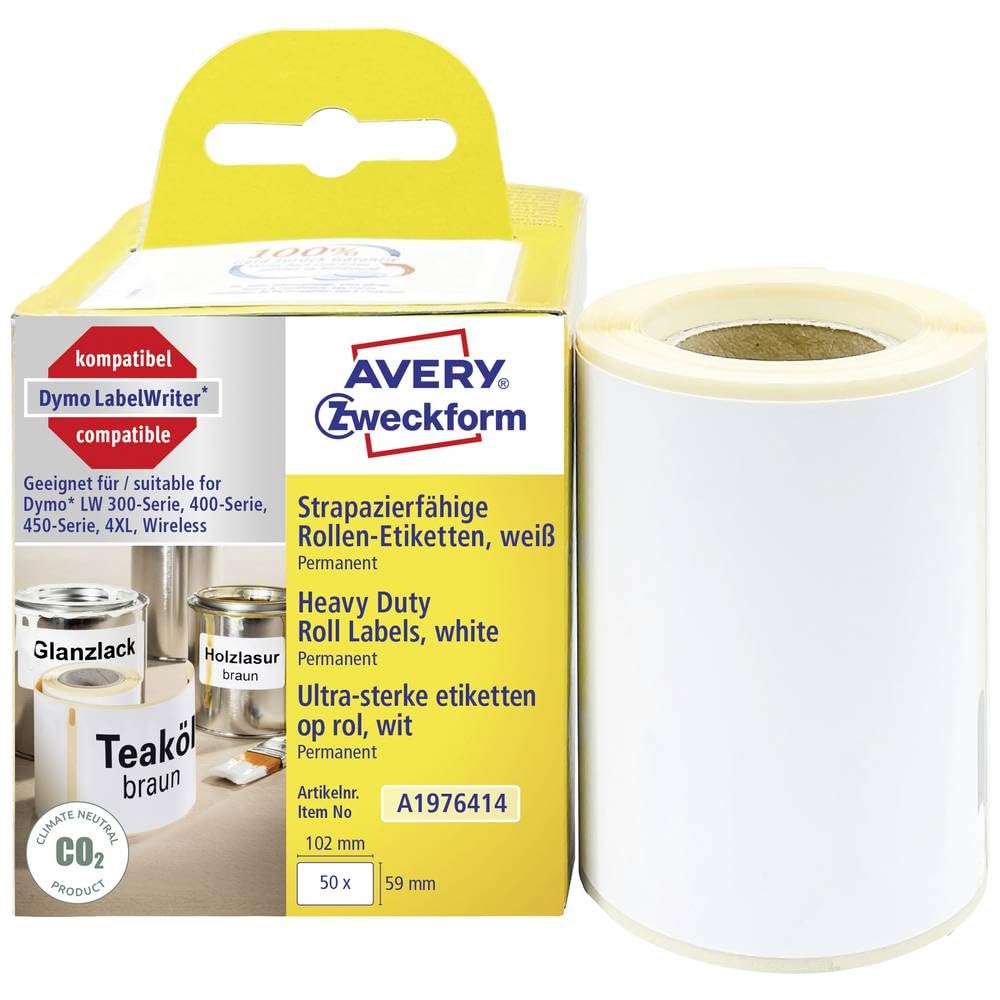 Avery Zweckform Etikett Heavy Duty Roll 59x102 mm 1X50ST