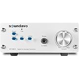 Soundavo HP-DAC1 Digital to Analog Converter / Headphone Preamp DAC with S/PDIF, Line, USB Input for PC/Laptop