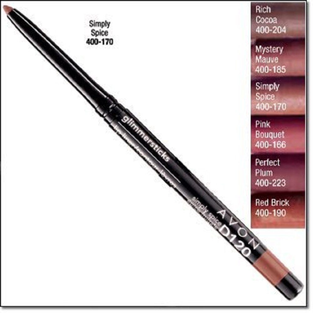 Avon Glimmersticks Lip Liner Pencil Mystery Mauve Beauty