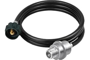 AOWOIL Propane Fuel Filter F273699 with Hose Compatible with Mr heater Buddy and Big Buddy, F273699 Fuel Filter with Propane Adapter Hose CSA Certified
