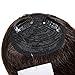 CAISHA 100% HUMAN HAIR Clip in Bangs Fringe Hair Piece Hair Extension Black-Brown H313x