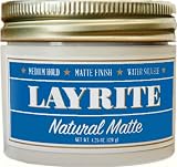 Layrite Natural Matte Cream 120 g MATTE042501 Matte Finish Water-Soluble