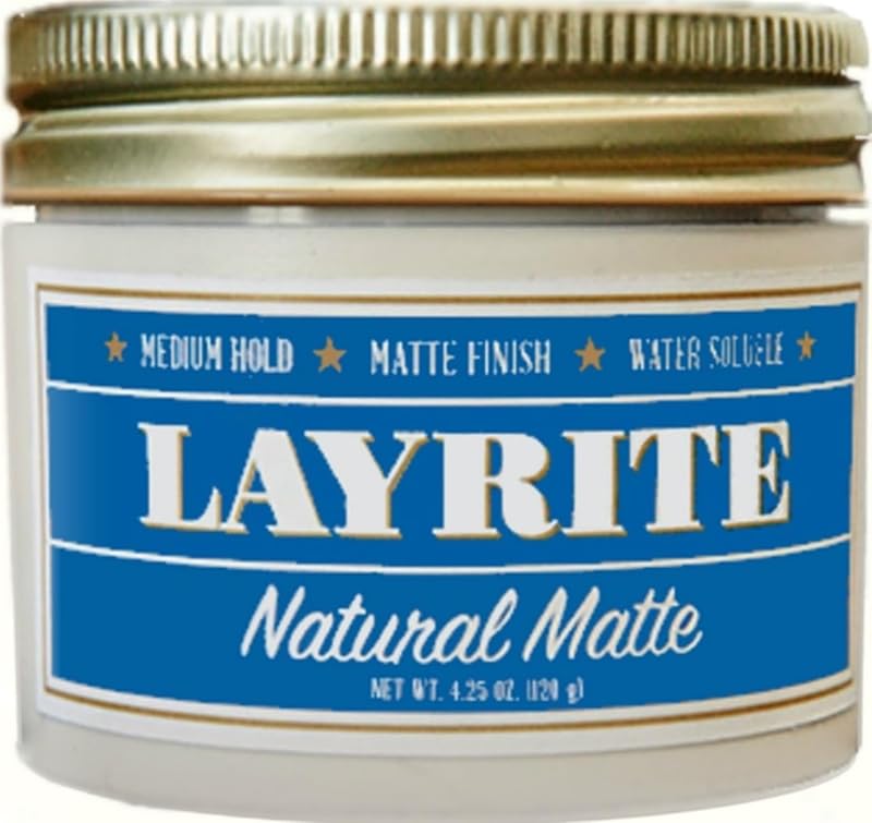 Layrite Natural Matte Cream 120 g MATTE042501 Matte Finish Water-Soluble