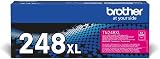 Brother TN-248XLM Magenta High Yield Toner Cartridge Single Pack Genuine