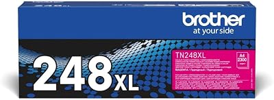 Brother TN-248XLM Magenta High Yield Toner Cartridge Single Pack Genuine