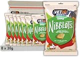VETIQ Apple Nibblots for Small Animals 30 g Pack of 8