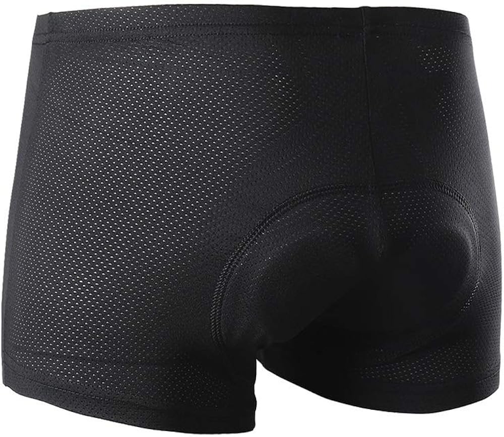 3D QA Gel Padded Bicycle Cycling Underwear Shorts Bike Short Breathable Pants for Men and Women: Clothing