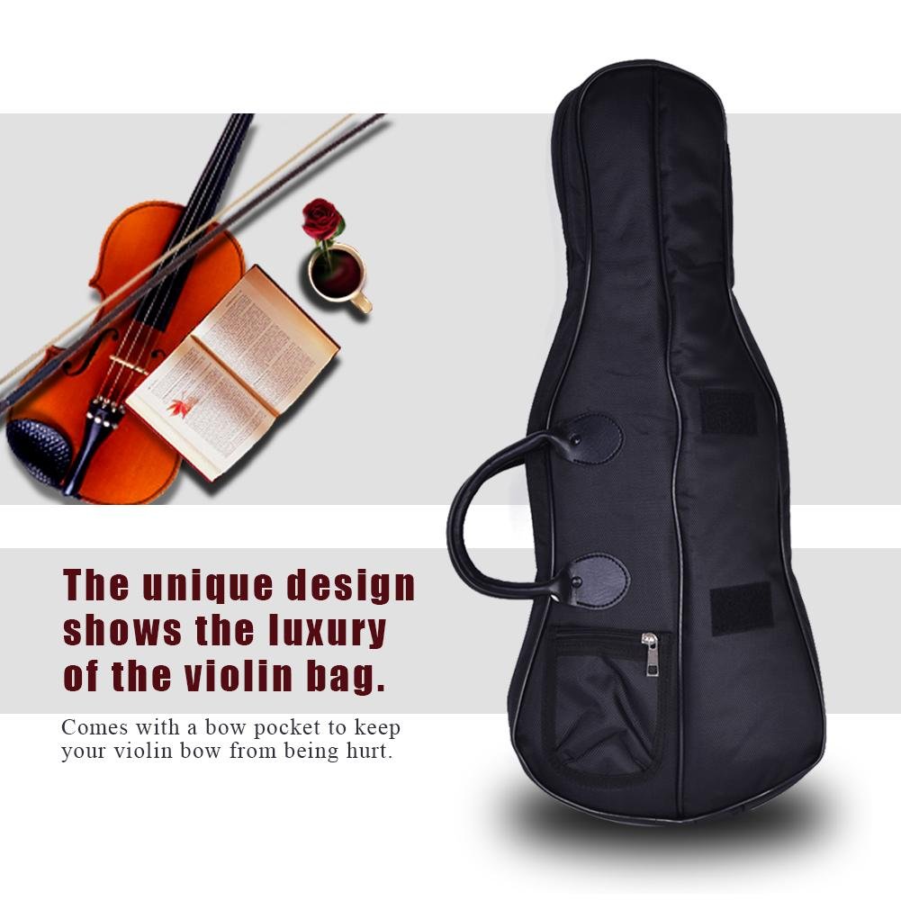 Violin Case Bag Backpack , Professional Portable Violins Soft Case Box