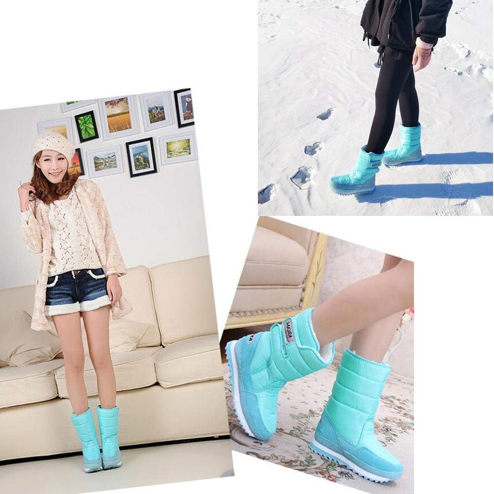  | DADAWEN Women's Waterproof Frosty Snow Boot | Snow Boots