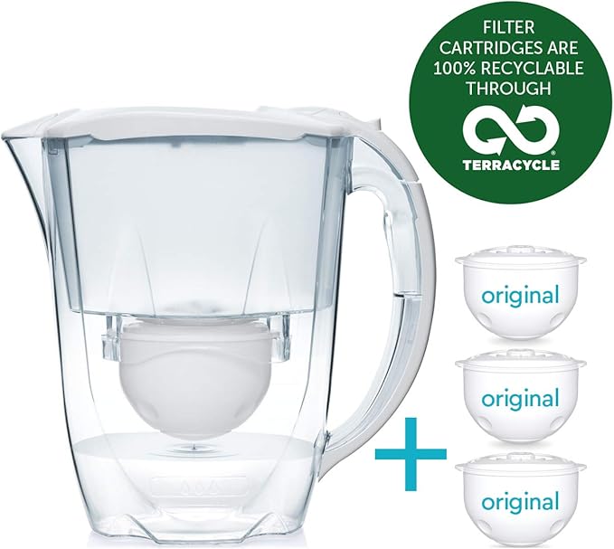Aqua Optima 6 Month Pack Oria Water filter jug with 3 x 60 day water