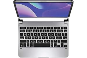 Brydge iPad Pro 11 Wireless Keyboard | Compatible with iPad Pro 11-inch (2018) | Backlit Keys | 1 Year Long Battery Life | (Silver), One Year Warranty.