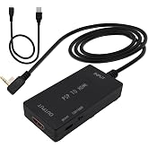 CybNemo PSP 2000/3000 to HDMI Adapter Converter PSP2000/3000 Handheld Console Support 720p/1080p for HDTV,Display,Projector-3M