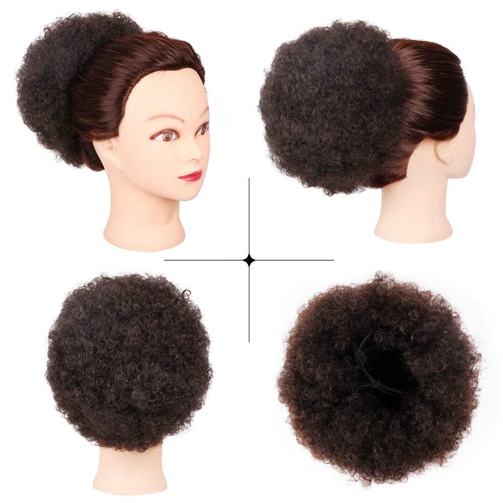 Modern Queen Medium Size 4 Afro Puff Drawstring Ponytail