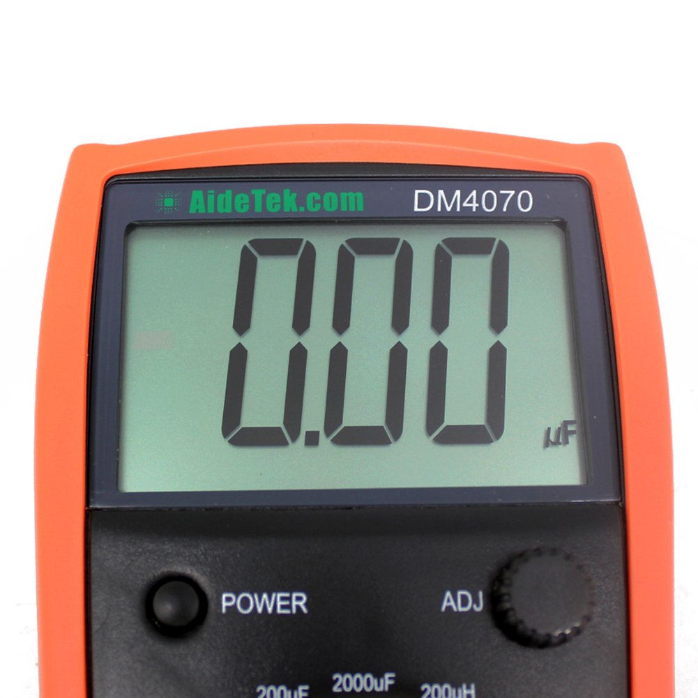 AideTek DM4070 LCR meter multimeter tester capacitance Inductance