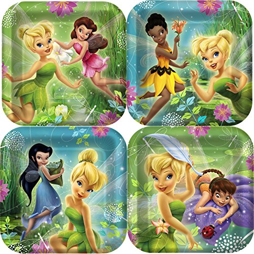 Disney's Tinker Bell and Fairies Dessert Plates