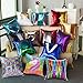 URSKYTOUS Reversible Sequin Pillow Case Decorative Mermaid Pillow Cover Color Changing Cushion Throw Pillowcase 16