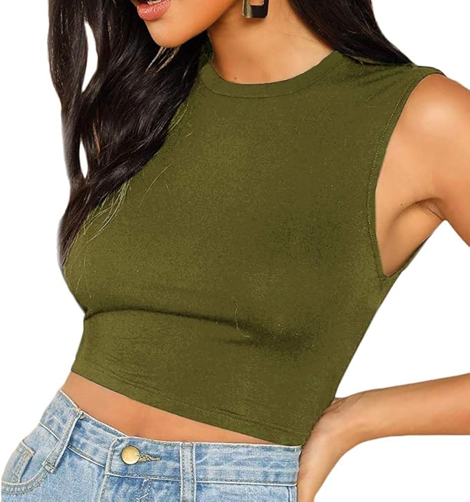 Damen Tank Top Mit Doppeltem Futter - Verstellbare Spaghettiträger Sommer Top