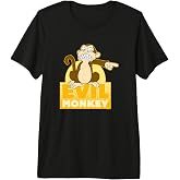 Family Guy Evil Monkey Pointing Cartoon Premium Tri-blend T-Shirt