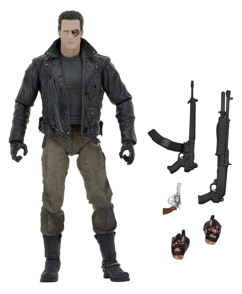 Terminator 2 51912 7-Inch Ultimate Police Station Assault T-800 Figure