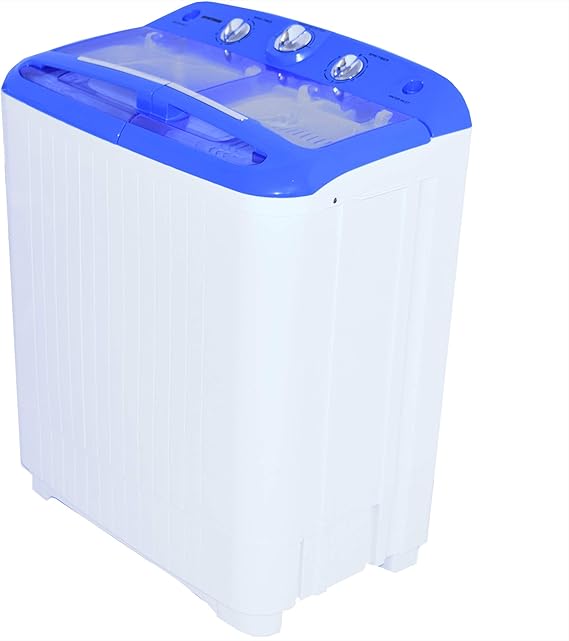 Syntrox Germany A+ 5,2 Kg Waschmaschine mit Pumpe und Schleuder