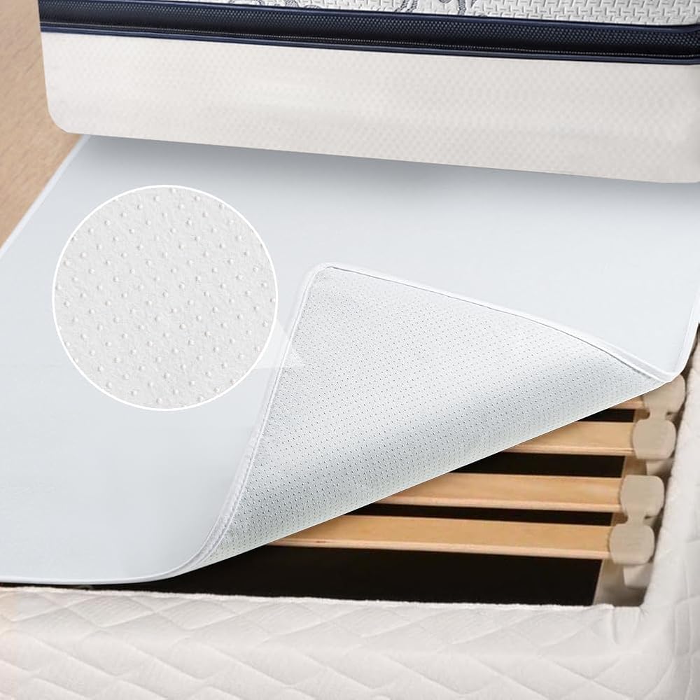 DUJUIKE Mattress Underlay Anti Slip Pad 120 x 200 cm Grey