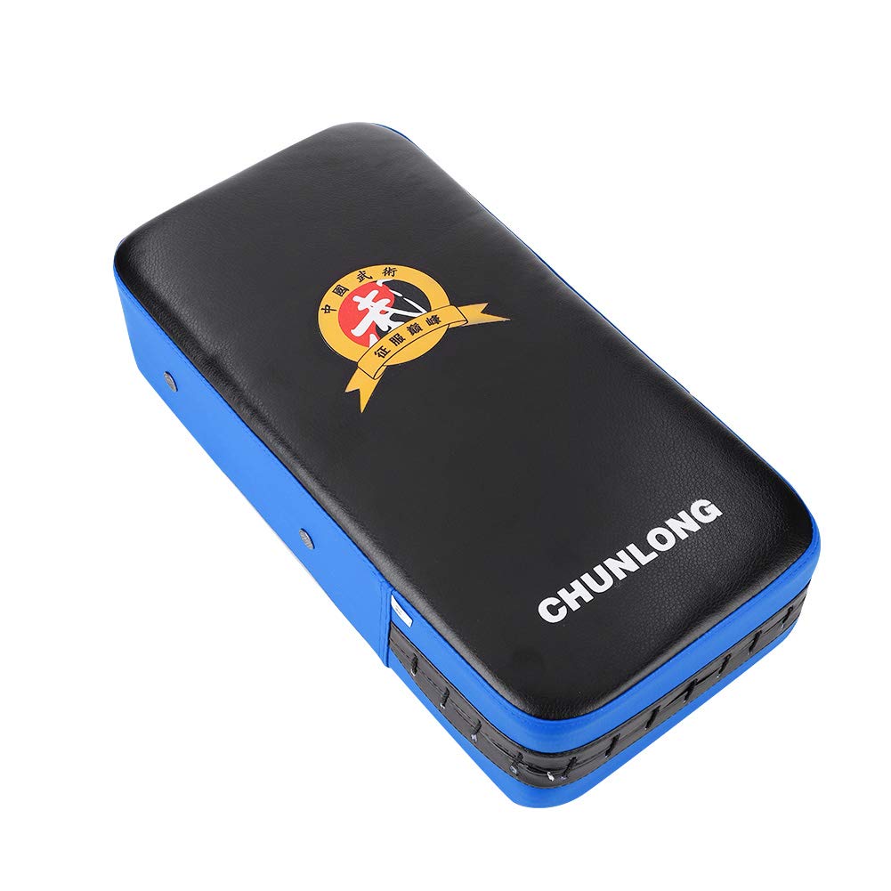 Taekwondo Pads, Shock Absorbing Boxing Kicking Strike Pad Hand Foot Target Punching Training Shield(Blue)