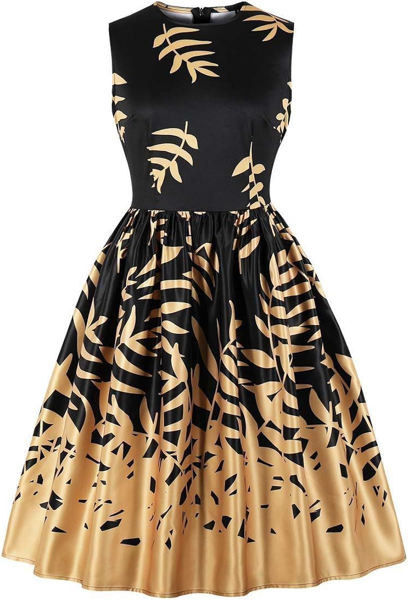 champagne swing dress