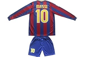 Pitch and Trek Vintage Barcelona Home Long Retro Football Soccer Youth Jersey Shorts Youth Sizes.