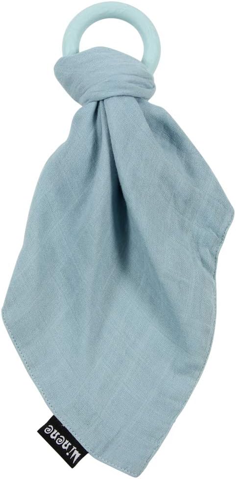 muslin teething ring