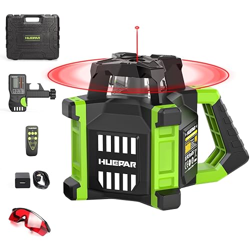 huepar-electronic-self-leveling-green-rotary-laser-level-kit
