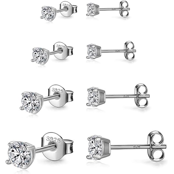 Gold Plated Sterling Silver Knot Stud Earrings: Chunky Abstract Design