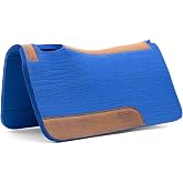Jeffers WoolLuxe 100% Wool Felt Saddle Pad for Horses &ndash; Shock Absorbing, Breathable Equestrian Pad Horse Back Protection for Comfort During Riding, Training, &amp; Competition