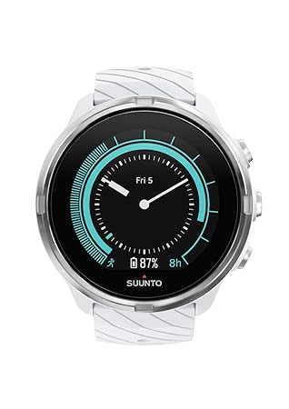 Suunto 9 Reloj con GPS para Multideporte, Unisex, Blanco, Talla ...