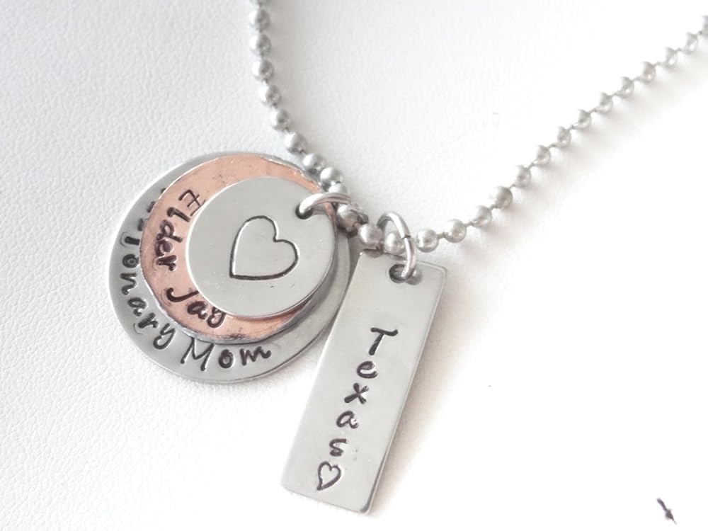Amazon.com: Missionary mom necklace, Mission necklace, Name Necklaces