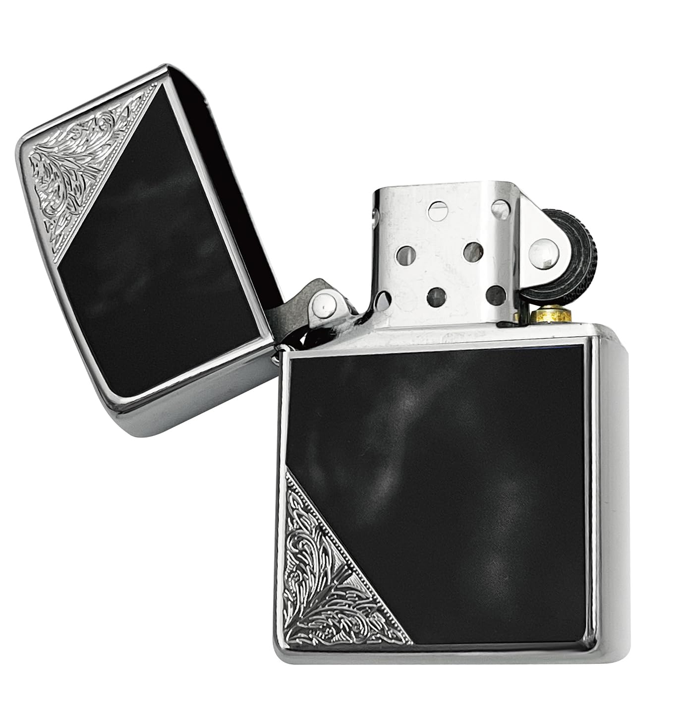 ZIPPO Zippo Premium Box Included, Cereal, Limited Edition Arabesque (Black)