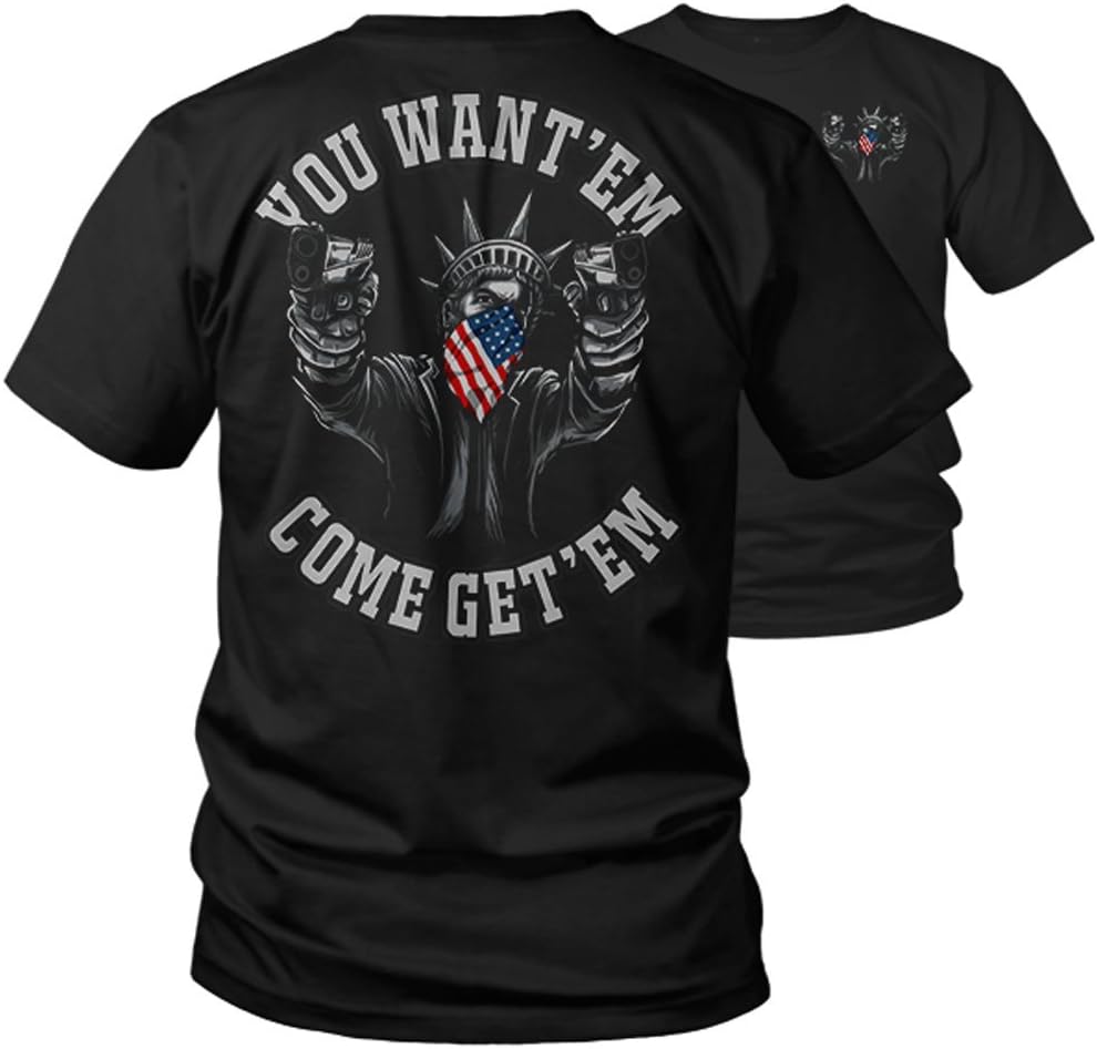 Come Get'em Pro Gun 2nd Amendment Support T-Shirt